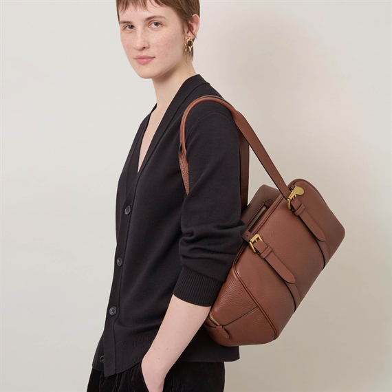 Mulberry Boston Bright Oak Heavy Grain